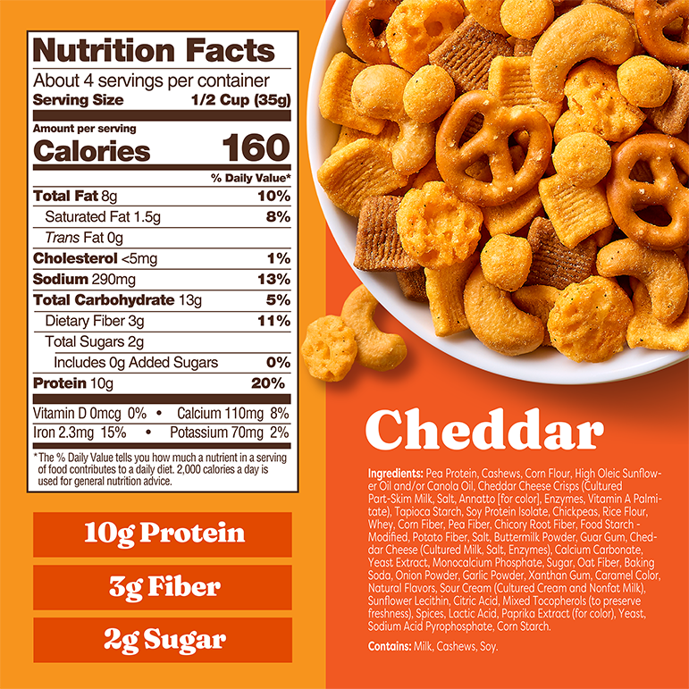 Cheddar Snack Mix